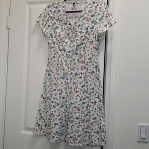 Floral Skater tea dress vintage 90s
